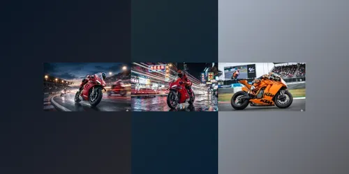 Superbike Racing Cinematic Shots generated by gemini-image