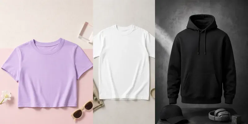 Premium Blank Apparel Mockups generated by undefined