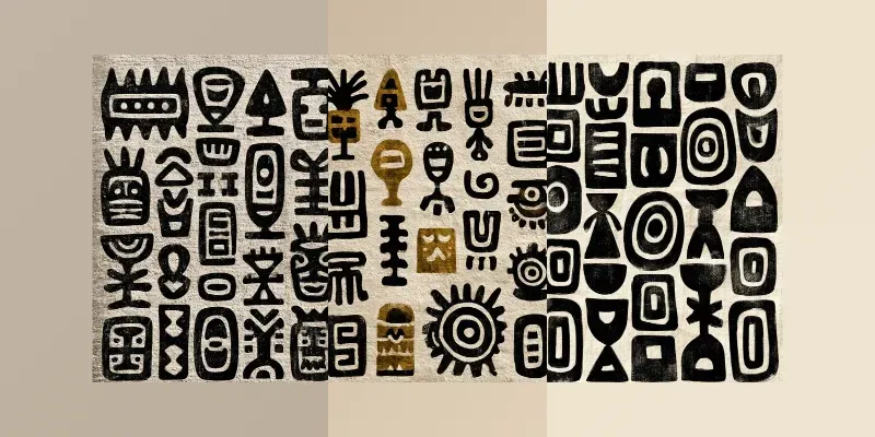 Adinkra Inspired Patterns generated by undefined