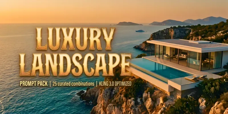 Vintage Luxury Landscapes Klings generated by undefined