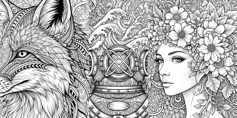 Ornamental Portrait Collections generated by undefined
