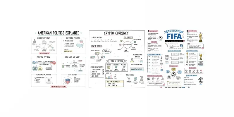Premium Handdrawn Sketchnotes generated by undefined
