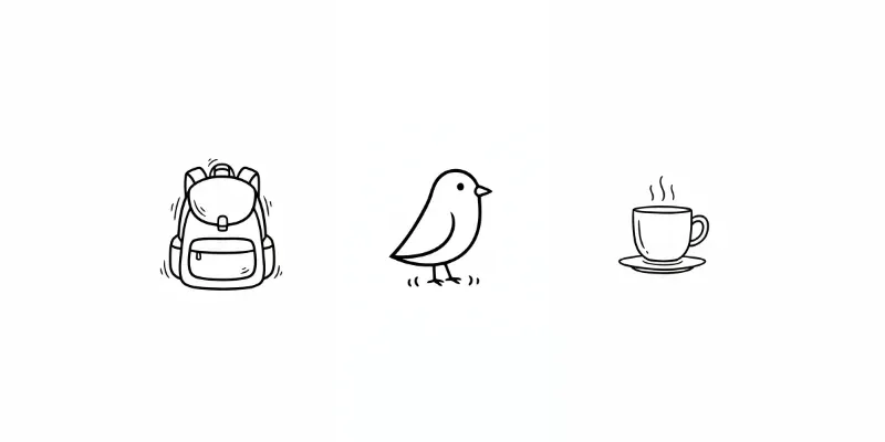 Simple Modern Doodles generated by undefined