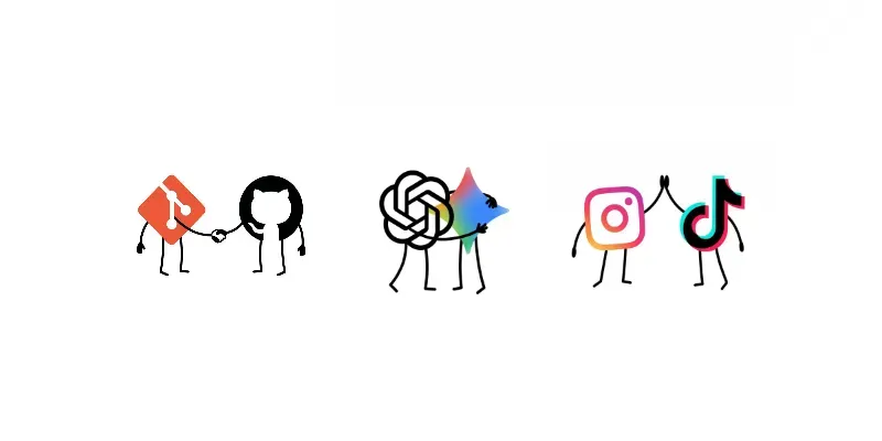 Minimal Logo Stick Figure Doodles generated by undefined