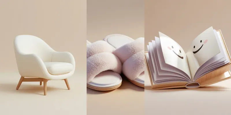 Premium 3D Cozy Claymorphism Asset Packs generated by undefined