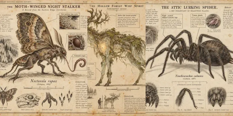 Cryptid Field Guide Chart Maker