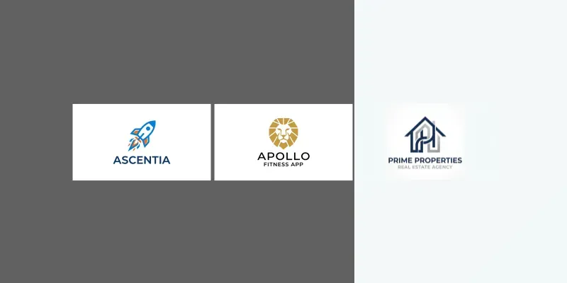 Minimalist Modern Startup Logos generated by undefined
