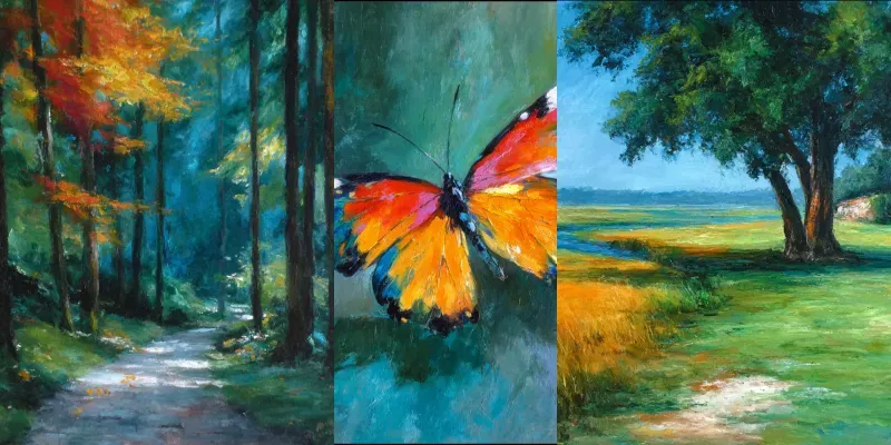 Oil Soft Impressionist Painterly generated by undefined