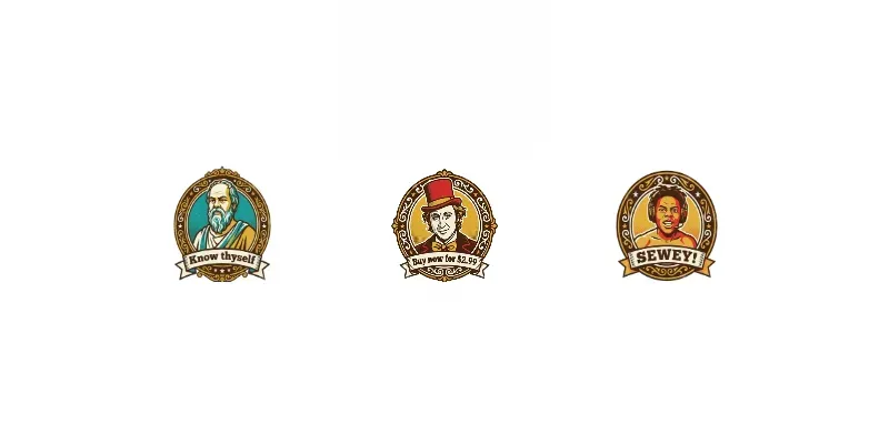 Badges Series Vintage 70s Retro generated by undefined