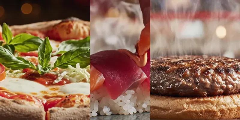 High End Fast Food Advertisement Videos generated by undefined