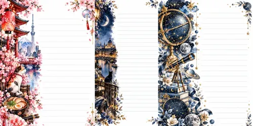 Journal Pages generated by chatgpt-image