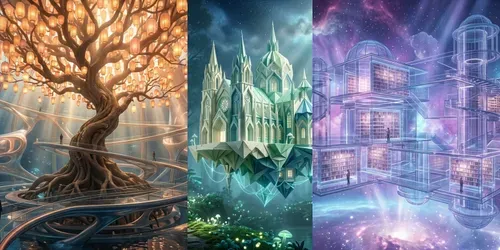 Lucid Dream Architecture Generator generated by gemini-image