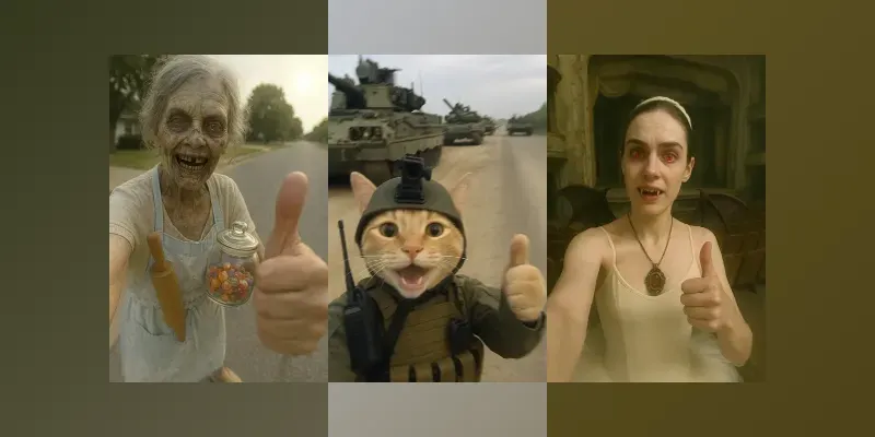 Weird Character Selfies generated by undefined