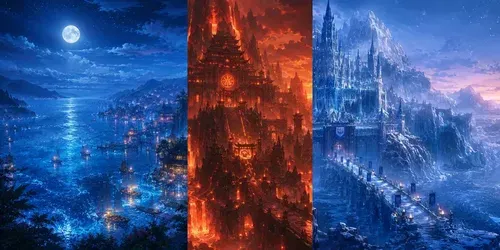 Anime Cinematic Landscape Generator generated by chatgpt-image