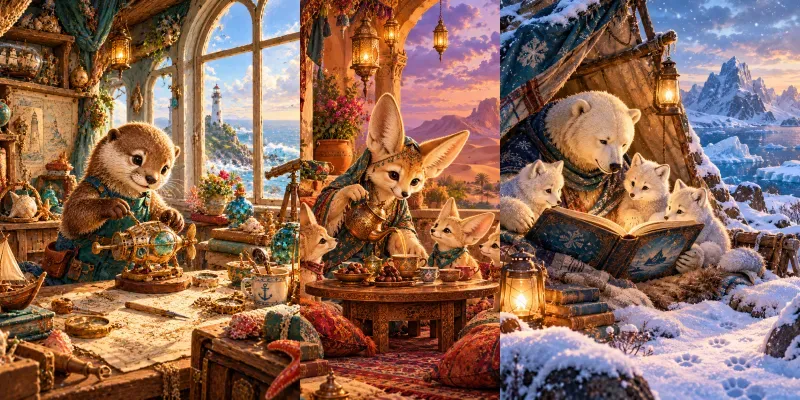Enchanted Woodland Tales generated by undefined