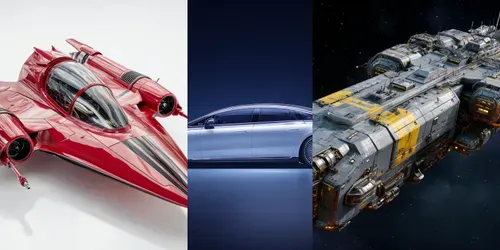 Scifi Vehicle Product Shot Generator generated by midjourney