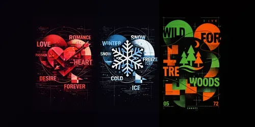 Experimental Poster Packs generated by chatgpt-image