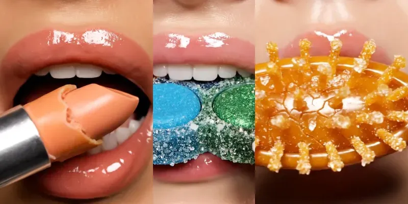 Edible Makeup ASMR Videos generated by undefined