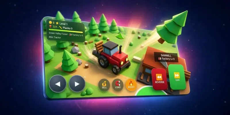 3D Idle Chop Lumber Empire Pro Html Game
