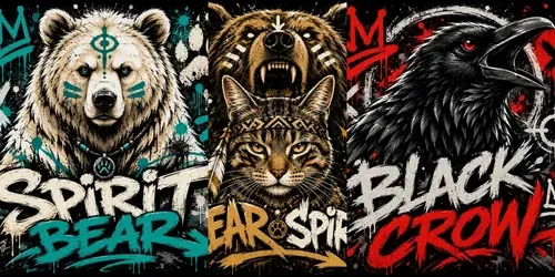 Urban Graffiti Animal Tshirts generated by chatgpt-image