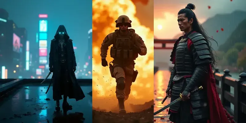 Hollywood Cinematic Photo Generator generated by undefined