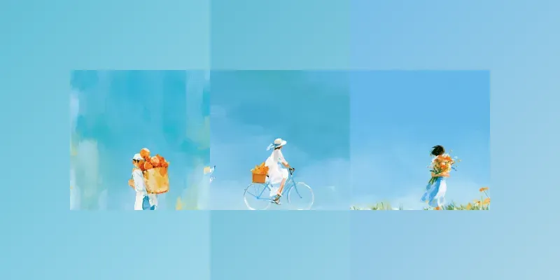 Airy Editorial Illustrations generated by undefined