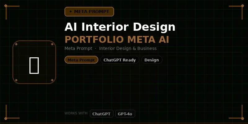 Interior Design Portfolio Meta Ai generated by undefined