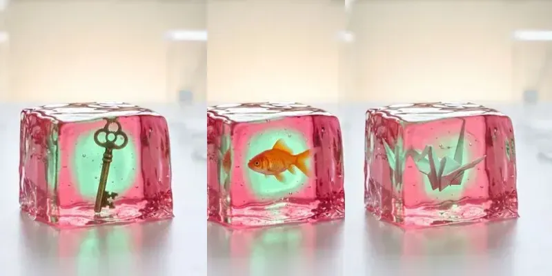 Funny Translucent Jelly Lab Macro Photos