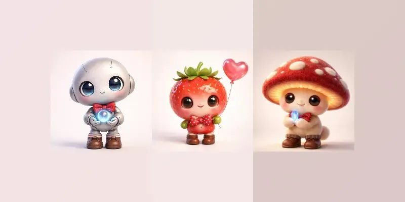 Premium 3D Chibi Characters generated by undefined