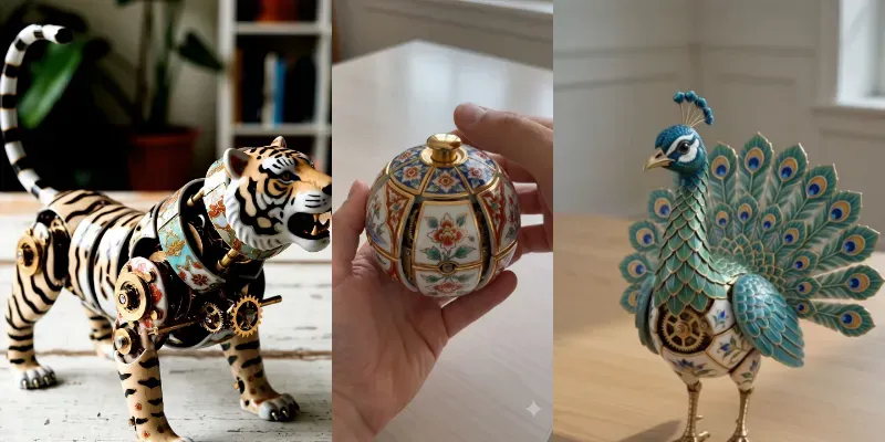 Porcelain Mechanical Animal Transforms generated by undefined