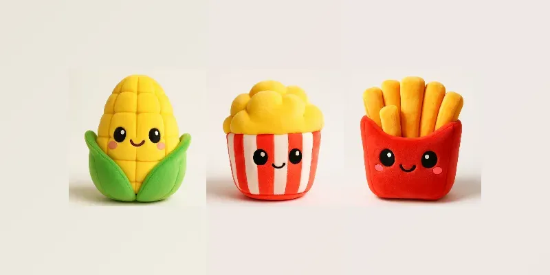 Adorable Cuddly Plush Toys generated by undefined