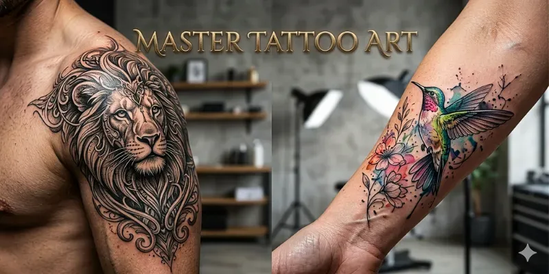 Hyper Realistic Master Tattoos Ultra Hd generated by undefined