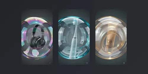 Bubble Capsule Breakout Ads generated by veo