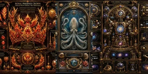 Imperial Relic Collection Blueprint Art generated by chatgpt-image