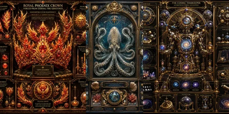 Imperial Relic Collection Blueprint Art generated by undefined