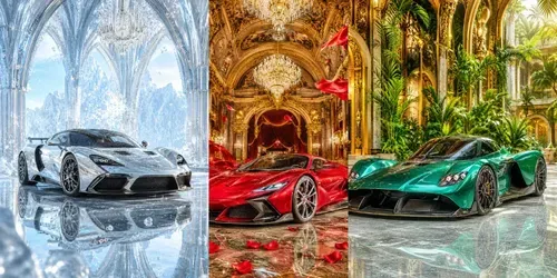 Luxury Hypercar Advertisement Generator generated by chatgpt-image