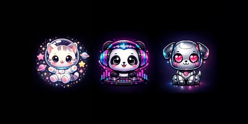 Cute Kawaii Mascot Logo Generator generated by undefined