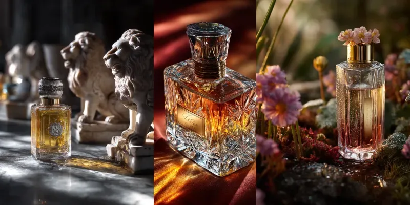 Luxury Perfume Photography Prompt Set generated by undefined