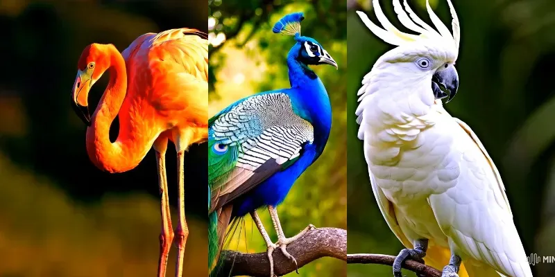 Cinematic Wildlife Bird Portraits generated by undefined