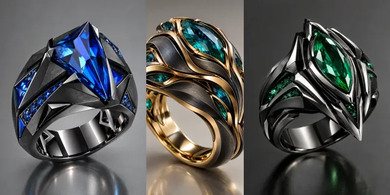 Futuristic Luxury Ring Designs