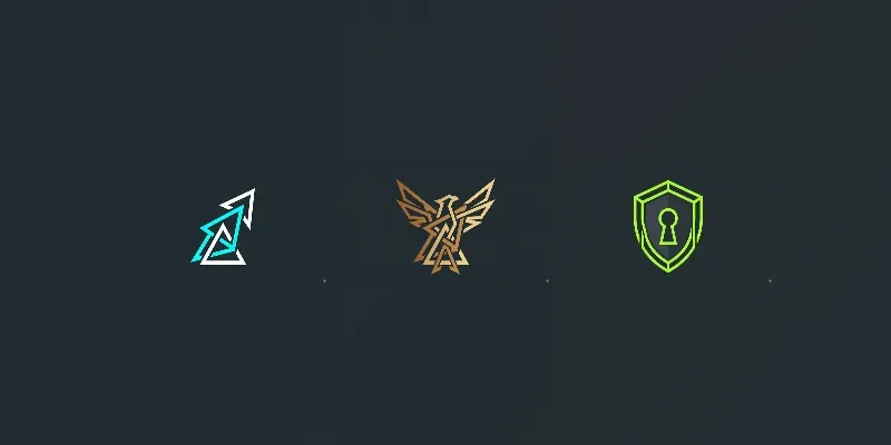 Minimalist 2d Vector Logos generated by undefined