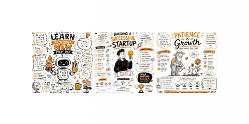 Orange Sketchnote Doodles generated by chatgpt-image