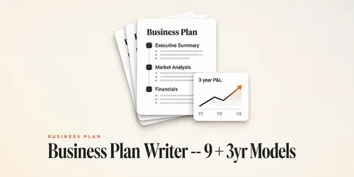 Investor Business Plan Financials generated by gpt