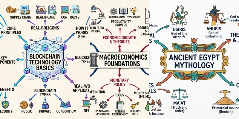 Handdrawn Infographic Mind Map Gens generated by undefined