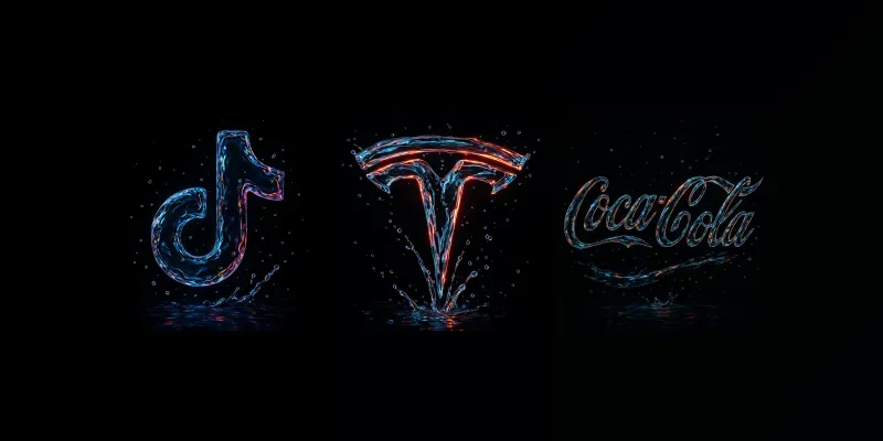 8k Water Logos generated by undefined