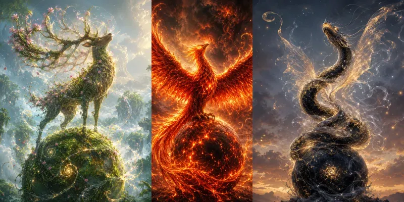 Spirits Formed From Elements generated by undefined