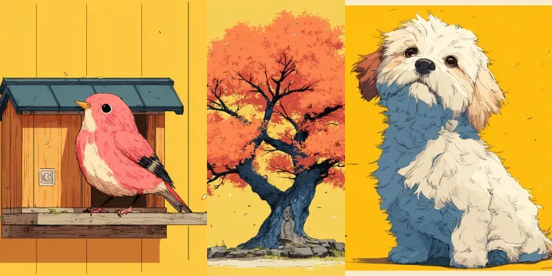 Ink Anime Cel Flat Illustrations generated by undefined