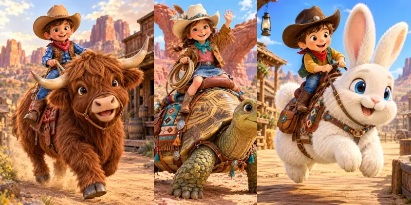 Little Cowboy Animal Adventures