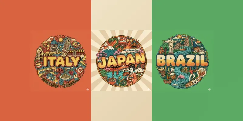 Souvenir Travel Posters generated by undefined