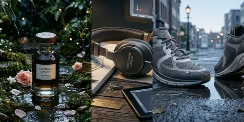Cinematic Miniature World Ads generated by gemini-image
